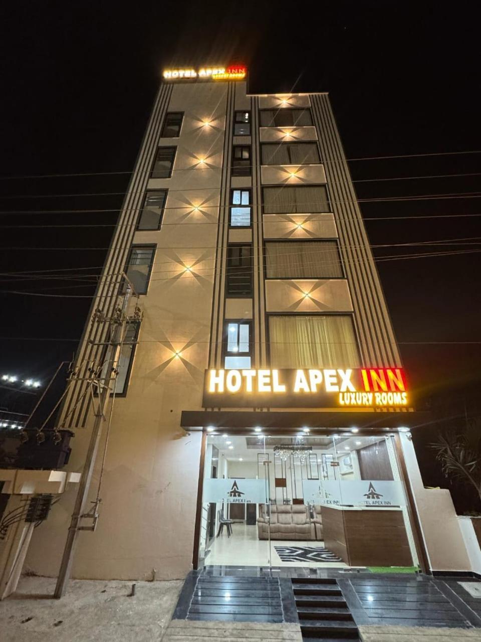 Hotel Apex Inn Hyderabad Airport ภายนอก รูปภาพ
